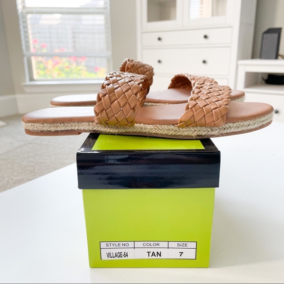 J.Mark Tan Braided Sandal Village-54 - Picture 8 of 8